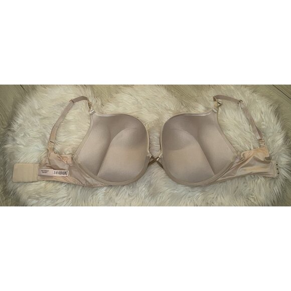 Victorias Secret Bombshell Plunge Bra Super Padded Add 2 Cups Womens 36DD New - Picture 4 of 5